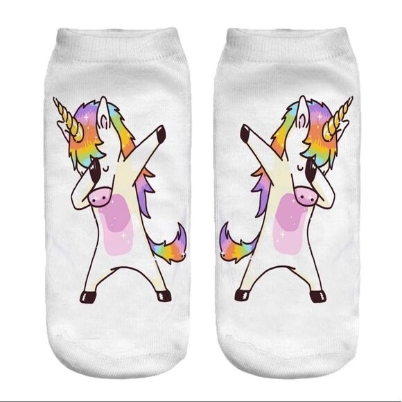 Unicorn Socks - Picture 1 of 2